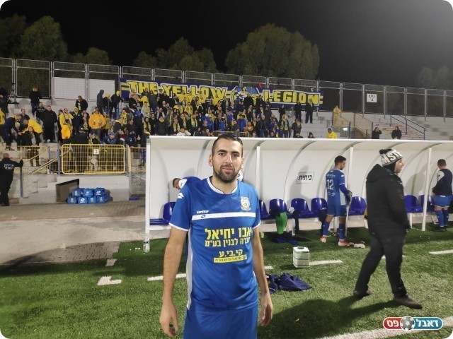 תומר בן חיים, השחקן המצטיין של המשחק עם שני בישולים ושער (אביחי דלאל)